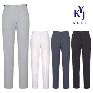 여름 찡스티치 기능성 쿨링 스판 남성 골프 바지 DOMMSL20