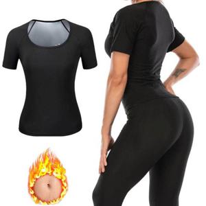 빅사이즈땀복 빅사이즈 여자 운동복 땀복 반팔티 바디 슬리밍 상