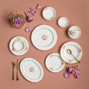 [한국도자기]플라모르 로즈클라라 2인 홈세트 14p