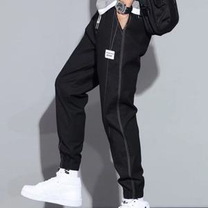 조거팬츠 면 허리 가을 밴딩 조커 바지 데일리 스트릿