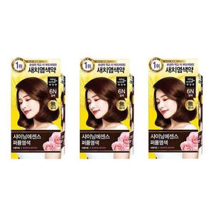 [미쟝센] 미쟝센 샤이닝에센스 염색약 3개 갈색6N