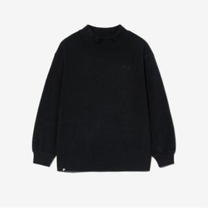 [휠라키즈] 베이직 목폴라 티셔츠 (FK2RLG4101X_BLK)