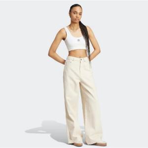 [아디다스(오리지널)]프리미엄 에센셜 데님 팬츠 아이보리 청바지 IW5741