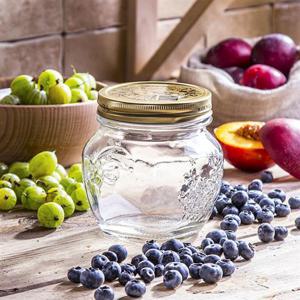 보르미올리 콰트로밀폐 안포라 500ml 1p 잼병 유리밀폐