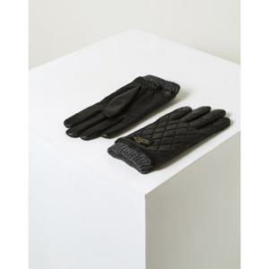 헤지스남성 NAPPA 퀼팅 가죽 장갑 HZGV4F102BK