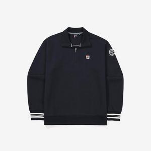 휠라긴팔티 TQJ FS2POF3311X-INA F박스 면혼방 반집업 맨투맨