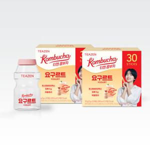 티젠 콤부차 요구르트 30스틱x2박스+증정