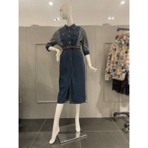 르니앤맥코이 벨티드 데님 원피스 (MM05OP703HJY)