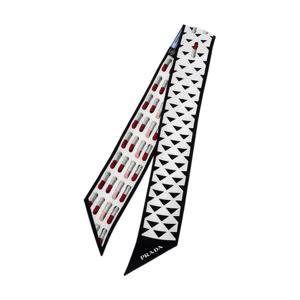 프라다 실크 트윌리 여성 스카프 목도리 1FF0082C7FF0967