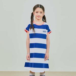 여아 메쉬피케 스트라이프 원피스 OD252EOP72
