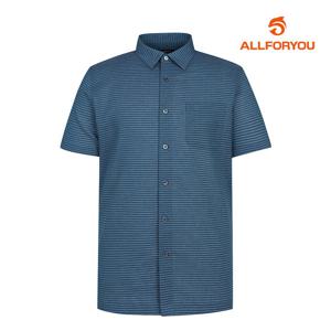 [올포유] 남성 잔스트라이프 반팔 셔츠 AGBSM4131-904