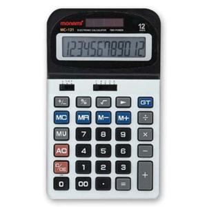 모나미 전자 계산기 MC-121 가계부 회계 사무 가정