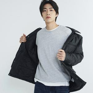 [버커루]남성 코팅 4포켓 패딩 필드 점퍼 B234JP330P