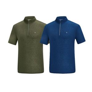 [콜핑] W583 KUT0569M 이솔레(남) 반집업 반팔 티셔츠