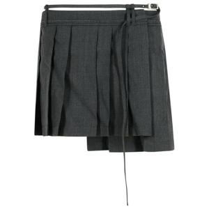 아크네 스튜디오 숏 스커트 AF0473AA3 Grey