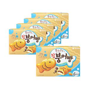 오리온 쫀득쫀득 참붕어빵 174g x 5개