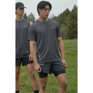 코오롱스포츠   TRAIL  남성 러닝 반팔 티셔츠 TLTCX24735DGY