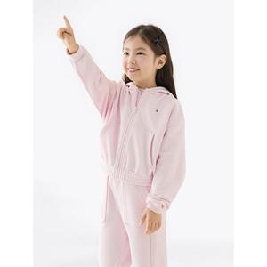 타미힐피거 키즈 T42F6KKJ200GT1 퍼프 프린트 후드집업