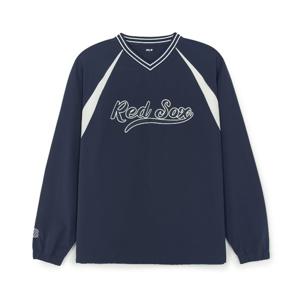 MLB  (3AMTV1254-43NYS) 바시티 스포티브 컬시브 우븐 맨투맨