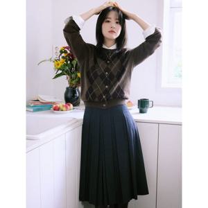 [빈폴레이디스] 변형 플리츠스커트  애쉬 (BF5927C534)