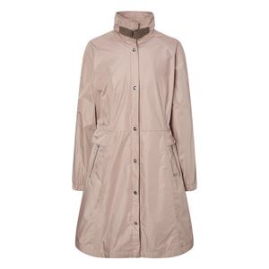 [닥스] 25FW PREMIUM 여성 레더 포인트 롱 사파리 점퍼 DNJU5C652I3