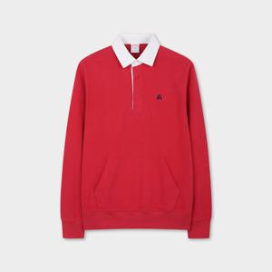 [브룩스브라더스] 솔리드 포켓 럭비 셔츠 (레드) (BBNTMNF301)