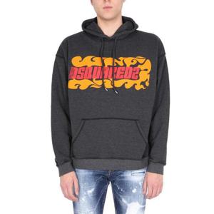 디스퀘어드2 후드 티셔츠 S71GU0523 S25542900 Black