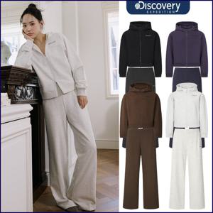 디스커버리 25FW신상 여성 트레이닝 크롭자켓/와이드팬츠세트 DWTR41054,DWTP41054