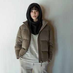 [스노우피크] 벨벳 여성 스탠드넥 다운 자켓 S24WWFDJ75