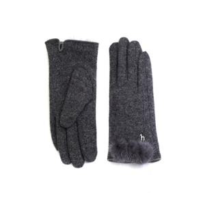 [헤지스]그레이 밍크퍼 장갑 HIGV5F006G2