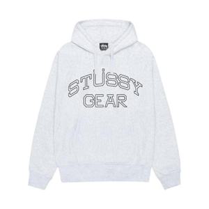 스투시 기어 후드 애쉬 헤더 1925035M