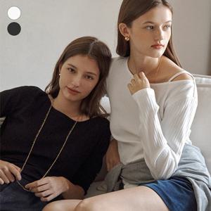 [GUESS]게스진 여성 언발란스 긴팔 티셔츠(OP3K5423)