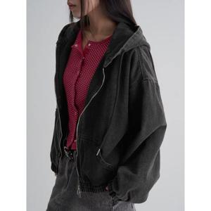 (125939MP14) [에잇세컨즈] 후드 데님 블루종 애쉬