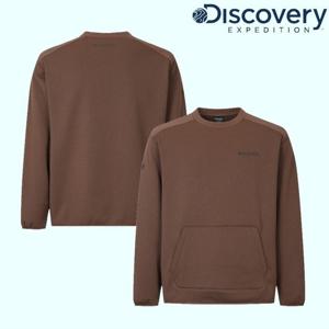 [디스커버리] 아웃도어 그리드 기모 맨투맨 DXMT79056 LWS