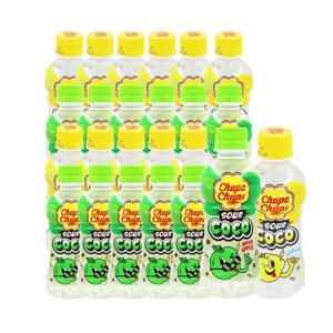 츄파춥스 사우어코코 240ml 레몬 12개+청사과 12개 총24개