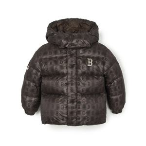 MLB키즈  모노그램 빈티지 덕다운 숏패딩CL (7ADJM0256-43BRS)