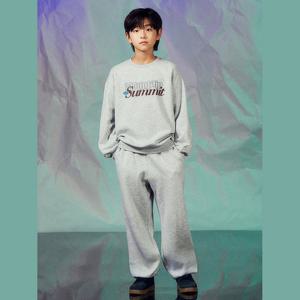 [탑텐키즈]공용) 플리스 그래픽 니트셋업 (MKF4IP3001)