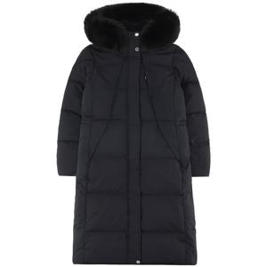 데상트 여성 캐논 레이디 유러피안 구스 롱 다운 SP422SDJO4BLK