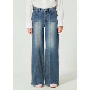 [게스(진)]여성 M톤 절개 와이드 YO6D6165