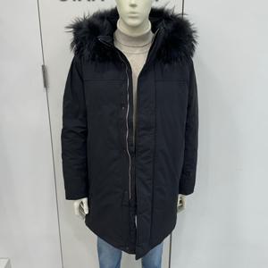 [지오지아]남자패딩/덕다운패딩/오리털롱패딩/ABF4FP1101BK