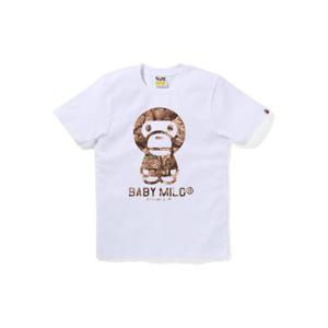 베이프 반팔 티셔츠 002TEL802018WHT WHITE DOM