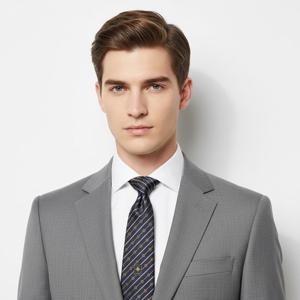 구찌 인터로킹 넥타이 764965 4EABB 4375 네이비 옐로우