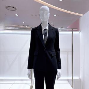 [비지트인뉴욕] 베이직 테일러드 원버튼 자켓 VCRTJ90