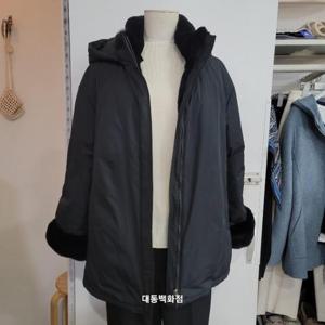 올리비아하슬러 DP01 리버시블 렉스카라 구스LP OHEWLP201