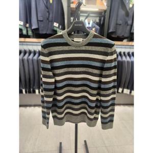 브렌우드 세이브존03 브렌우드 멀티 컬러 라운드넥 니트 BR-AQWAW-25-461