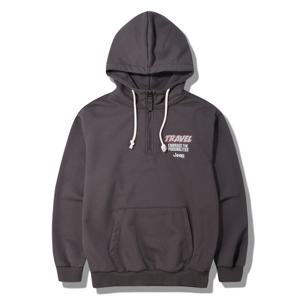 [지프]남여공용 빈티지 그래픽 아노락 후드티셔츠 (JQ4THU241)