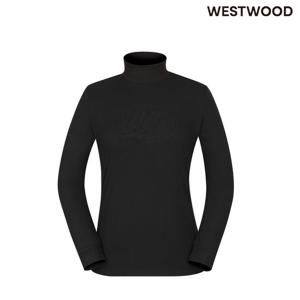 [웨스트우드]여성 겨울 따뜻한 기능성 목폴라 반넥티셔츠 WM4WCTR414