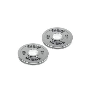 이고진 클럽용 크롬 바벨 중량 원판 2.5kg 51D 2개