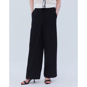 질스튜어트 뉴욕 여성 25SS 스테디셀러 블랙 단색 밴딩팬츠 WJPA5B740BK