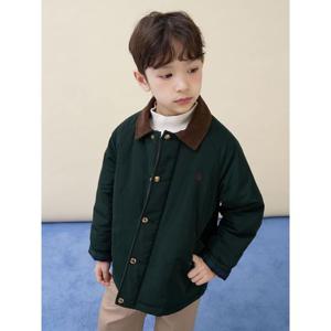 [빈폴키즈] 헌팅 패딩 점퍼  그린 (BI6138U04M)